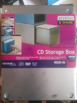 Úložný box cd/dvd - 3