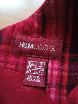 Dívčí šatovka zn. H&M vel. 116 - 3