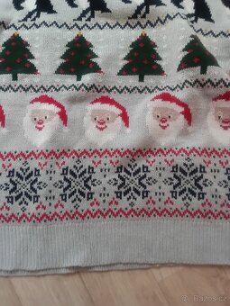 PĚKNÝ VÁNOČNÍ SVETR XL - 3