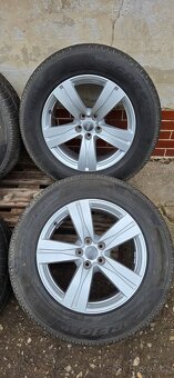 Alu kola R18, 5x112 Audi Q7, zimní pneu 255/60 - 3