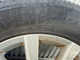 17" Elektrony VW 5x112 s letnymi pneu 235/55 R17 - 3