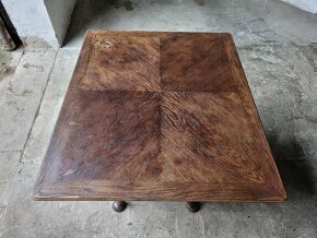 Starožitný barokní jídelní stůl - 3