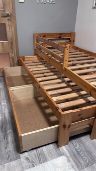 Dětská dřevěná postel - 3