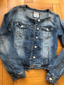 Riflová bunda Promod vel.XS - 3