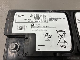 Autobaterie 12V 105Ah 950A - 3