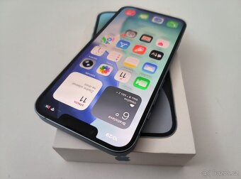 apple iphone 14 128gb Blue 100% Batéria - 3