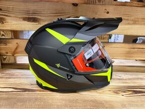 Enduro helma LS2 MX436 PIONEER EVO ROUTER BLACK H-V YELLOW - 3