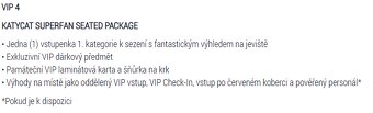 Katy Perry - 2x VIP - Nejlepší místa k sezení - sektor 102 - 3