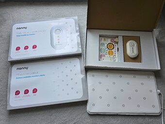Monitor dechu Nanny s dvěma podložkami - 3