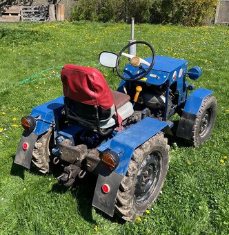 Malotraktor domácí výroby + valnik. - 3