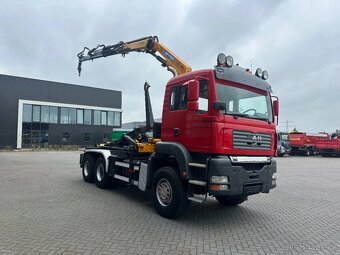 MAN TGA 33.410 6x6 / Ruka Effer / Nosič kontejnerů - 3