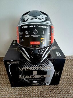 Silniční přilba Ls2 Vector II Carbon - 3