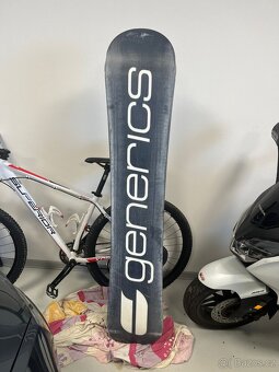 Prodám snowboard včetně vázání a bot - 3