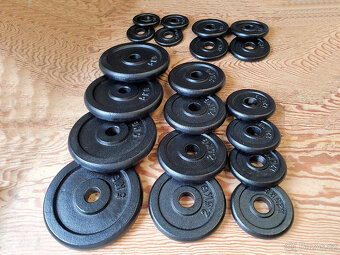 Prodám Kotouče na činky 31mm (NOVÉ), levně - 3