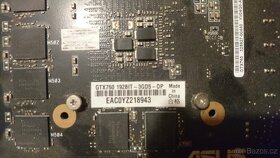 Grafická karta ASUS nvidia geForce GTX 760 192bit 3GB - 3