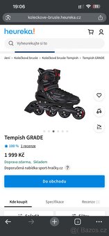 Kolečkové brusle, velikost 44 - 3