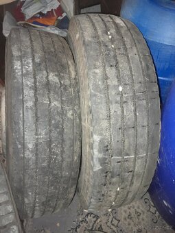 Prodám  částečně  použité  pneu Daewo  Avia - 3