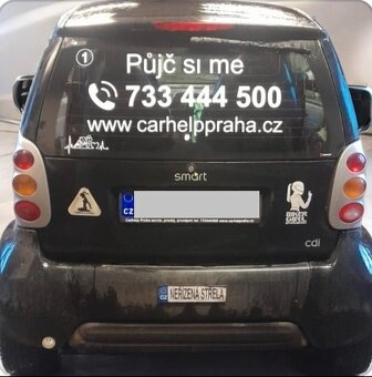 Pronájem auta Smart For Two na rozvoz Bolt Food, Wolt atd. - 3