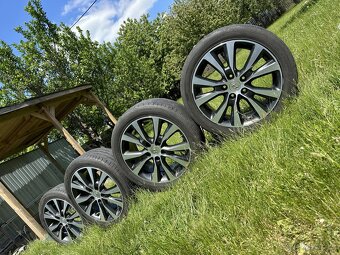 Originál alu kola Hyundai 7Jx17,ET 53 -TOP Stav - 3