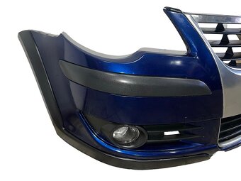Přední nárazník tmavě modrá LD5Q VW Touran 1T2 facelift 2007 - 3