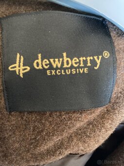 Dámský kabát DEWBERRY, hnědý, vel.M - 3