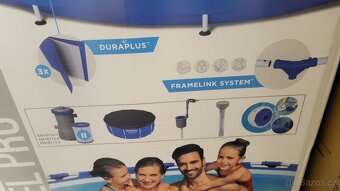 Bazén Pro s filtrací + skimmer+ teploměr. PC 4699 Kč + plová - 3