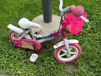 DINO BIKES 12" Barbie s košíčkem. - 3