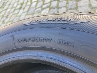 4ks zimních pneumatik FULDA 215/60R17 96H 90% DOT2022 - 3