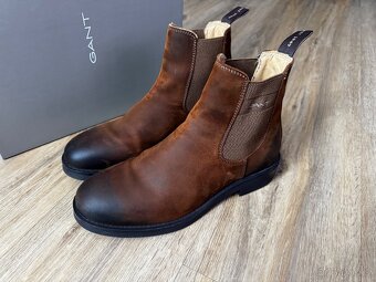 Jako nové pánské chelsea boty GANT - vel.44 - 3