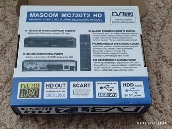 Set top box MASCOM MC720T2-HD - 3