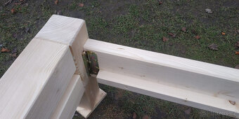 Nová trámová postel Klondajk 180x200 - 3