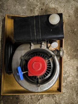 Motor BD 1S50-A, + celá benzinová sekačka - 3