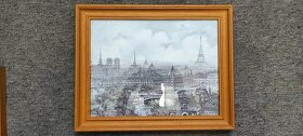 Sada 7 obrazů - Motivy Paříže - Maurice Legendre - 3