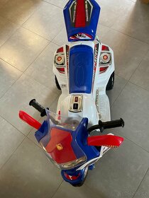 dětská elektrická motorka top racer nová - 3
