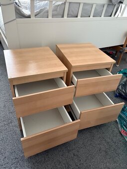 Ikea noční stolky Kullen - 3