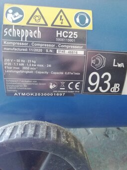 Kompresor Scheppach HC 25 - 3