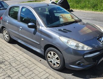 206+ rok2009 1.4 55kw benzin, na dily opravu - 3