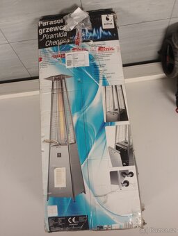 Pyramidové zahradní topidlo - Activa Cheops - 3