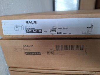 IKEA MALM psací stůl - NOVÝ, ZABALENÝ - 3