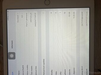 Hezký Apple ipad 7 ger, 10.2" 32 GB,Foto 8 Mpx,WIFI,Touch I - 3