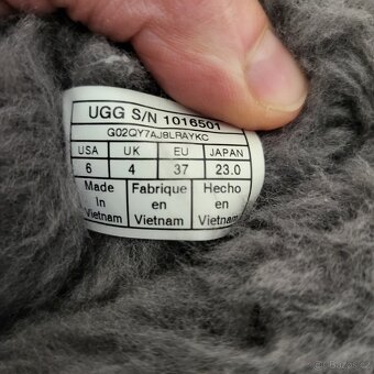 UGG Mini Bailey Bow, šedé, zimní, TOP, č.37 - 3