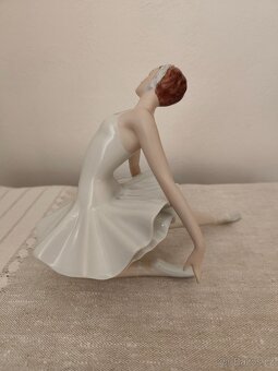 Royal dux baletka porcelánová soška - 3