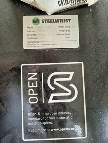 Lopaty Steelwrist original na bagre 15-20 ton S60 - 3