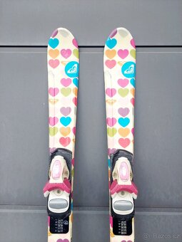 Dívčí lyže ROXY, 110 cm + lyžáky - 3
