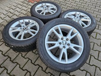ALU Skoda kodiaq 5x112 Zimní Dunlop 235/55/18 - 3
