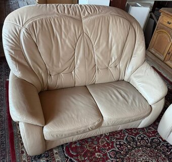 Kožená sedací souprava 2+2,5988 - 3