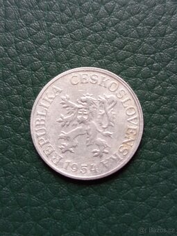 25 haléřů 1954 - 3