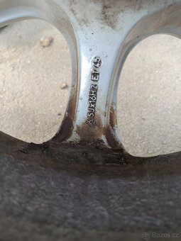 ALU sada s pneu 205/55r16 - 3