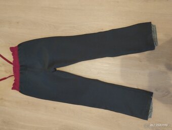 Softhellové kalhoty zateplené - 3