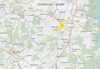 Prodej louky v k.ú. Mirovice - 3